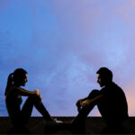 young couple getting to know each other