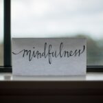 practicing mindfulness